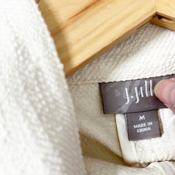 J Jill Cotton Blend Jacket - Picture 5 of 14